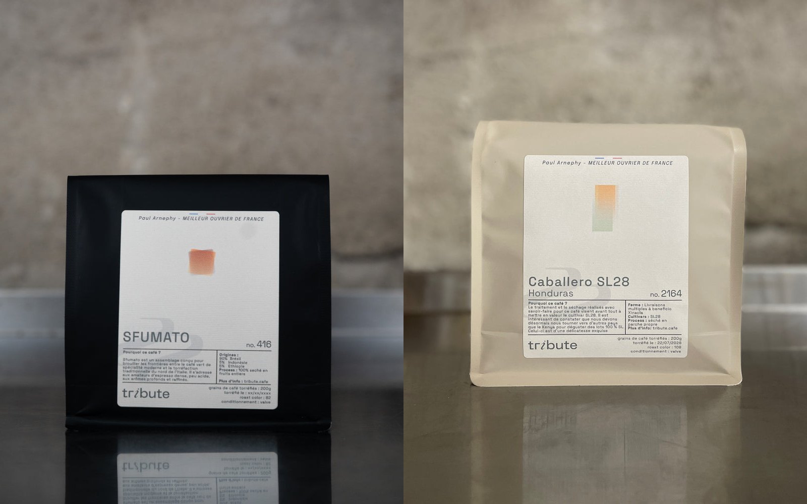 Sacchetti di caffè Tribute in vendita da FYSA