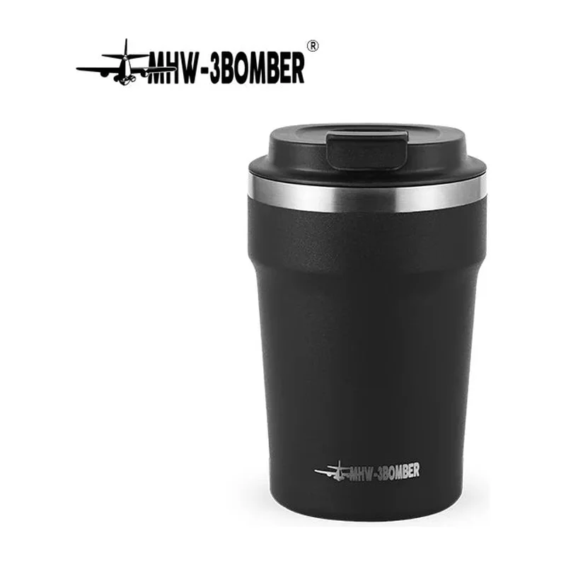 Tazza da viaggio Cooki 360 ml — nera